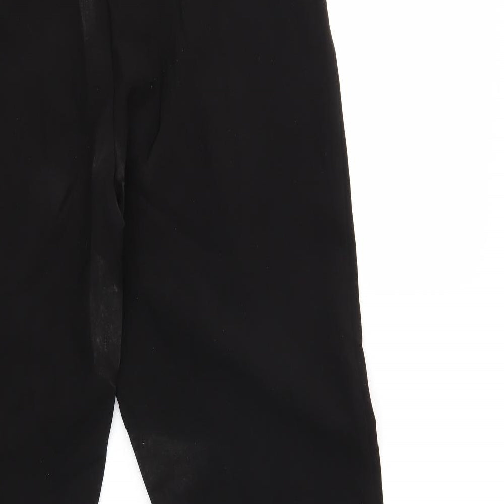 New Look Womens Black Trousers Size 10 L26 in