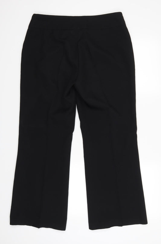 F&F Womens Black Trousers Size 32 in L27 in