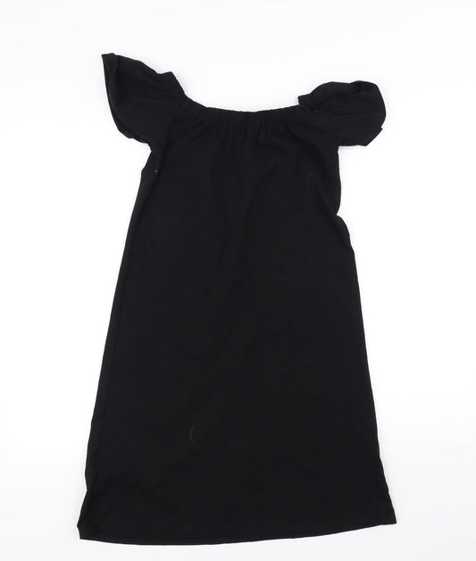 Dorothy Perkins Womens Black A-Line Size 6