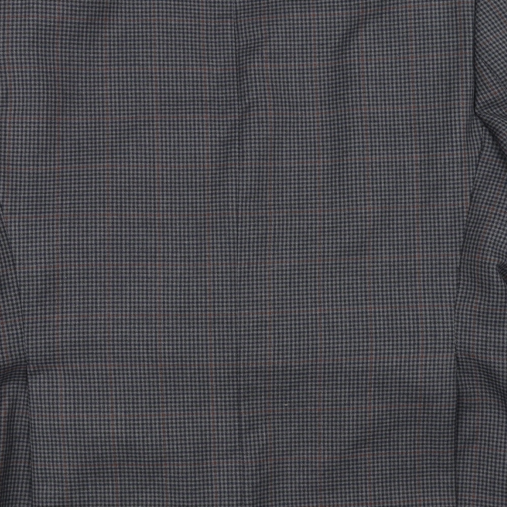 Mens UK Size 44 Preworn Regular Grey Suit Jacket
