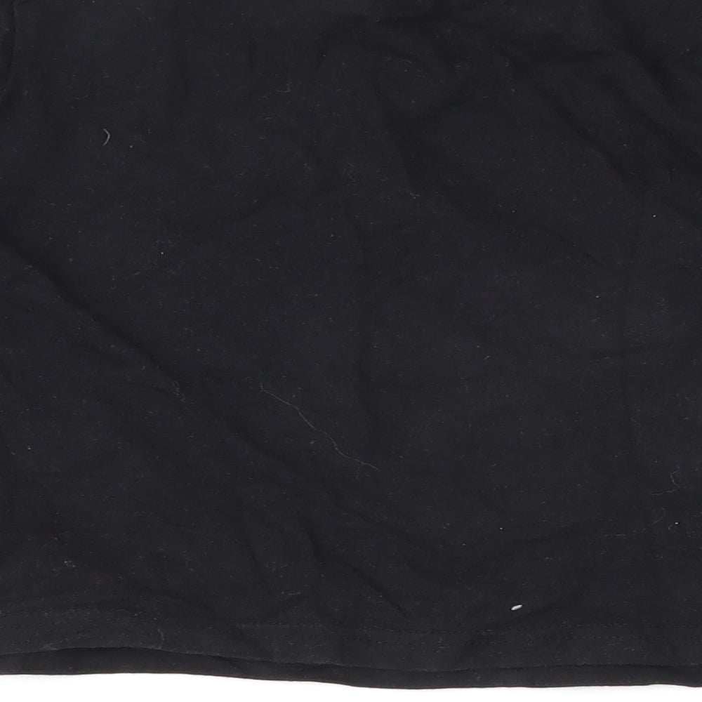 TU Boys Black Basic T-Shirt Size 5-6 Years