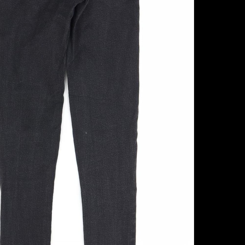 F&F Womens Black Skinny Jeans Size 8 L29 in