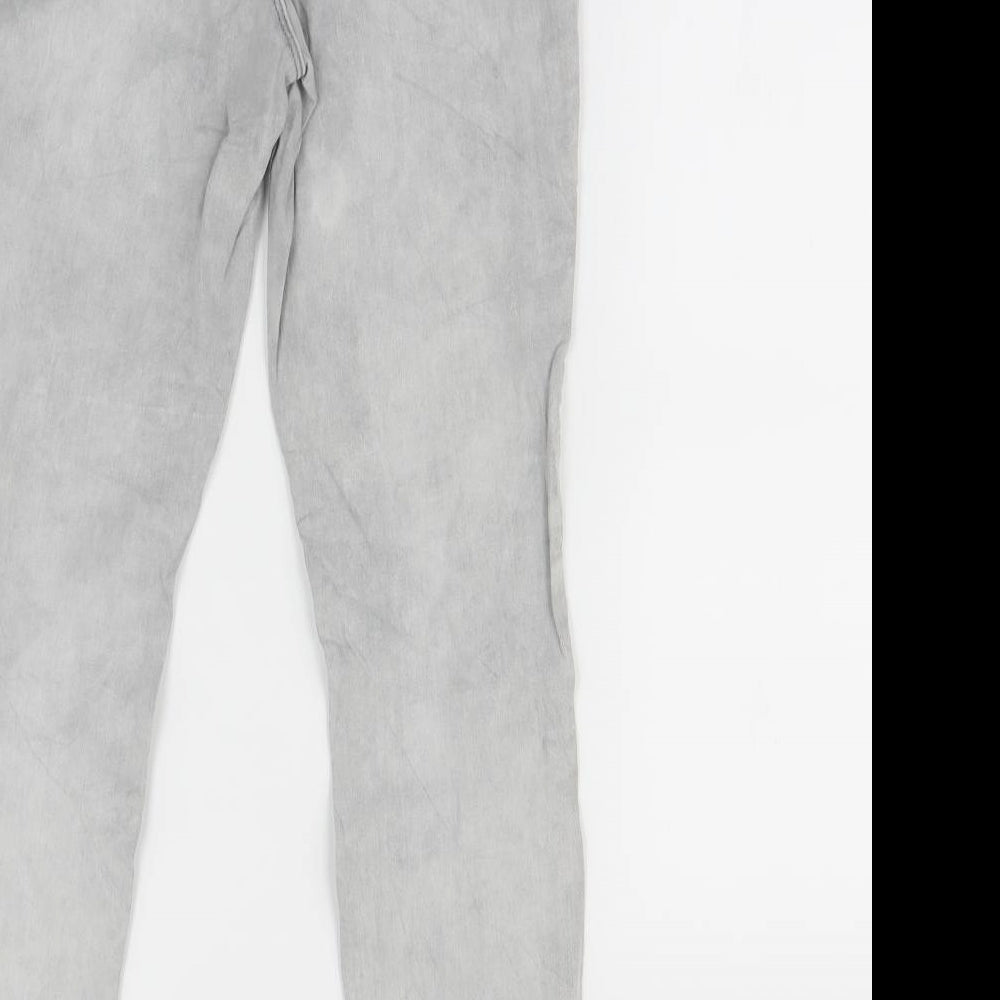 Only Womens Grey Skinny Jeans Size 28 in L28 in