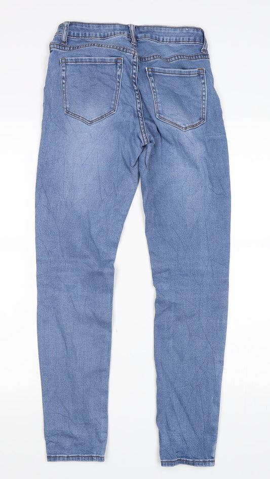 FOREVER 21 Womens Blue Skinny Jeans Size 26 in L29 in