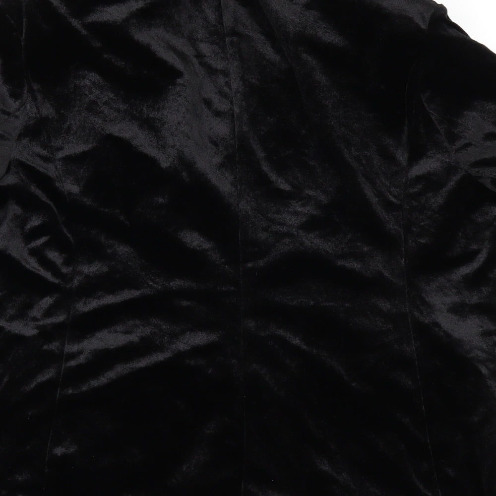 Womens UK Size 8 PRETTYLITTLETHING Black Jacket Jacket