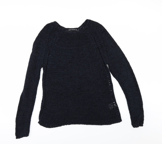 Debbie Morgan Womens Blue Pullover Jumper Size XL
