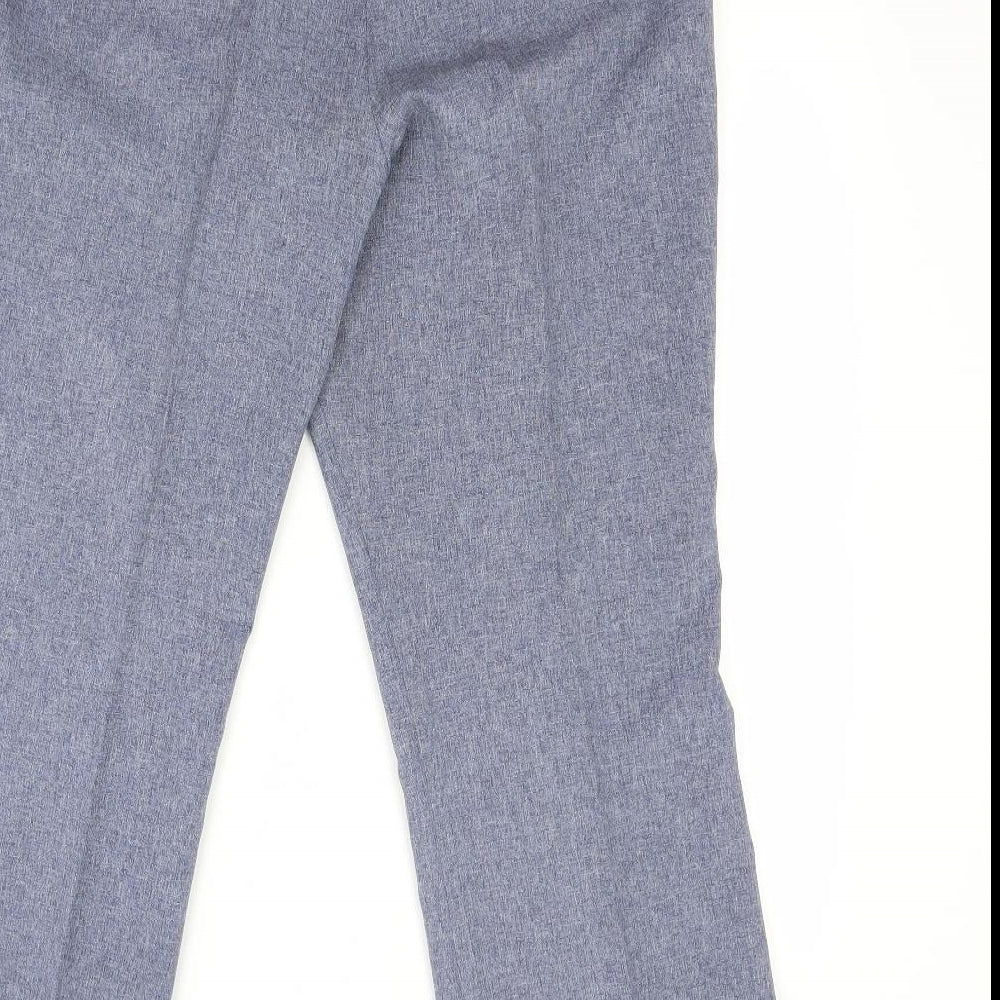 Womens UK Size 16 Atmosphere Regular Fit Blue Trousers