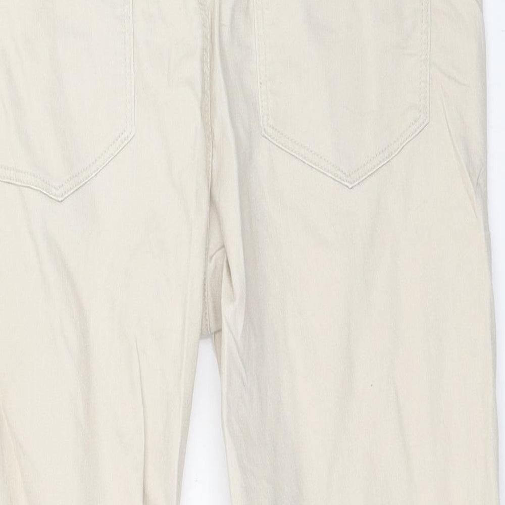 KappAhl Womens Beige   Cropped Jeans Size 42 L23 in
