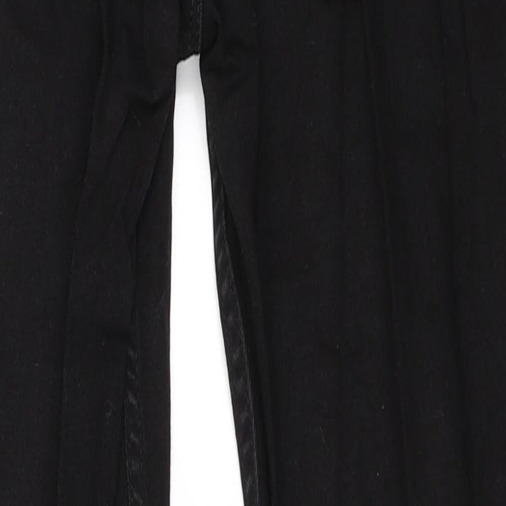 Miss Poem Womens Black Denim Skinny Jeans Size 29 in L27 in