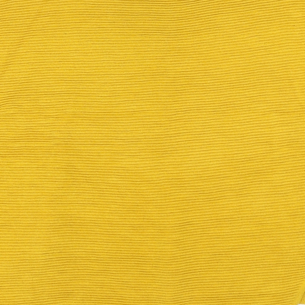 Tu Womens Yellow Pullover Jumper Size 12