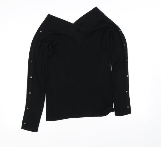 Very Womens Black Pullover Jumper Size 12