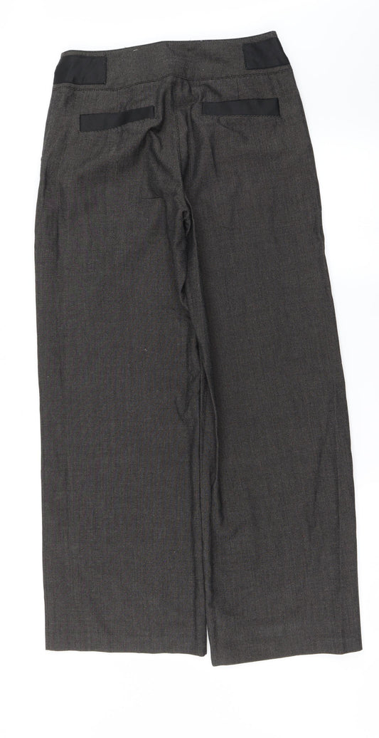 NEXT Womens Brown Trousers Size 12 L26 in
