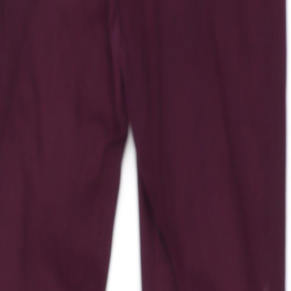 Select Womens Purple Straight Jeans Size 6 L29 in