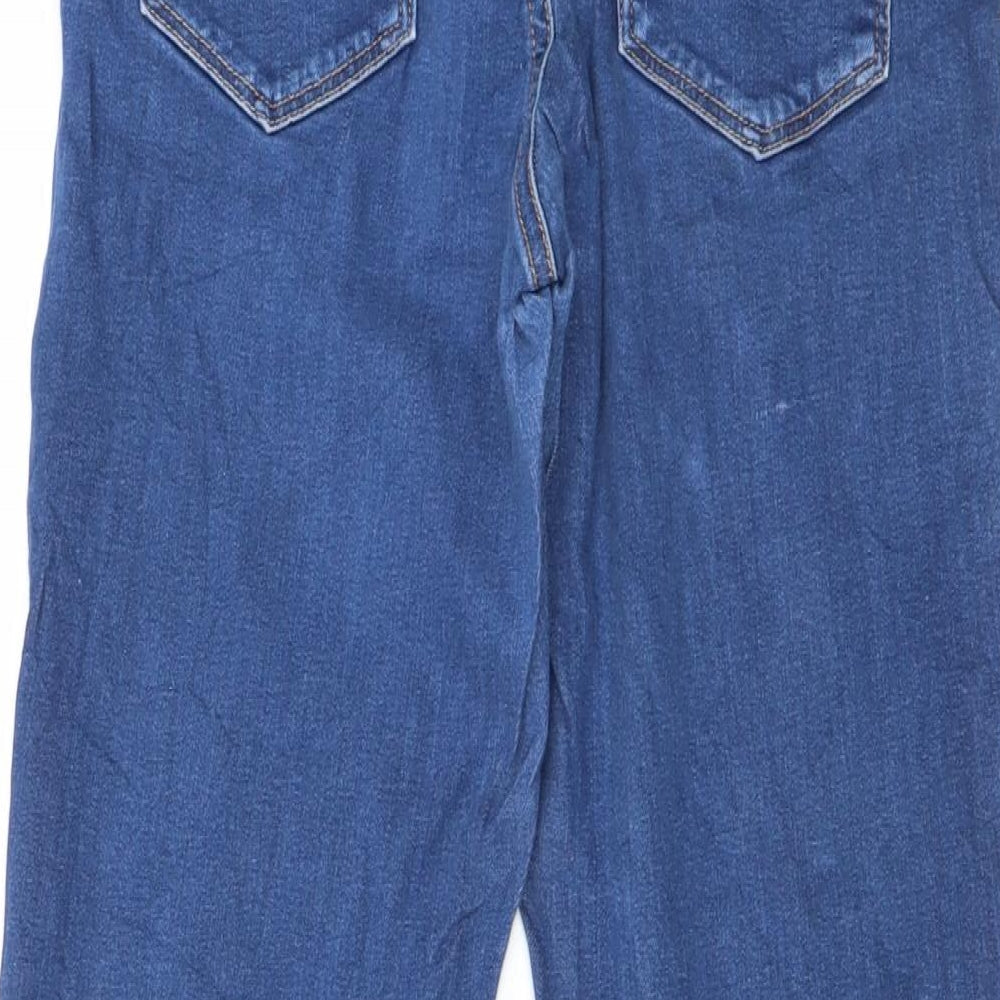 Womens UK Size 28 in Preworn Regular Fit Straight Blue Jeans