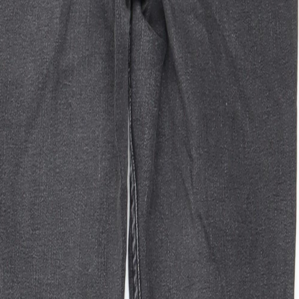 lee Mens Black Straight Jeans Size 28 in L25 in