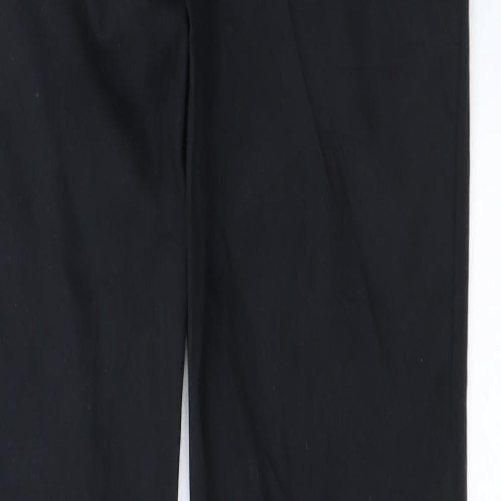 Womens UK Size 6 H&M Regular Fit Straight Black Jeans