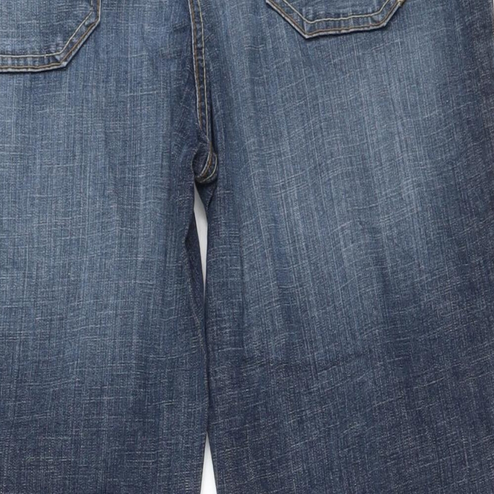 Yessica Womens Blue Straight Jeans Size 34 in L20 in