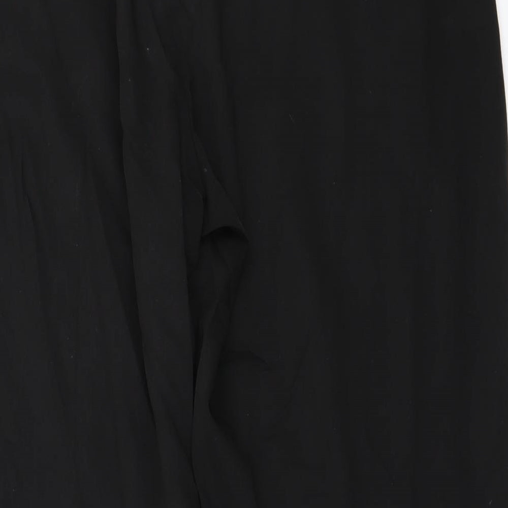 Womens UK Size 14 NEXT Regular Fit Black Trousers