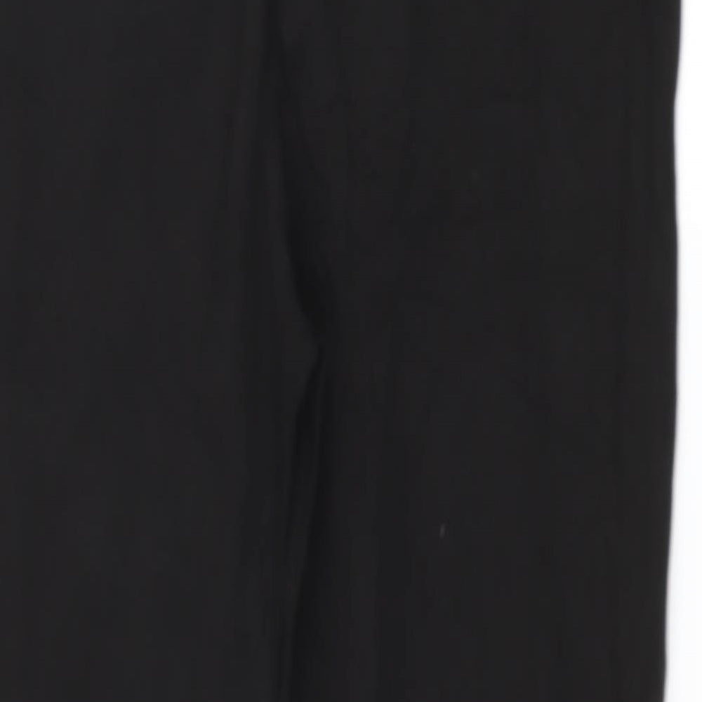 Womens UK Size 36 in Preworn Regular Fit Black Trousers