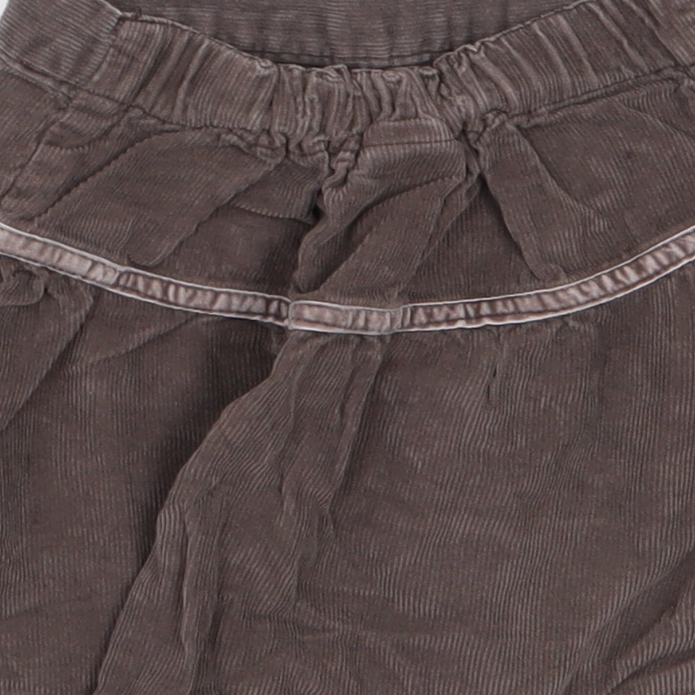Cherokee Girls Brown Corduroy A-Line Skirt Size 3-4 Years