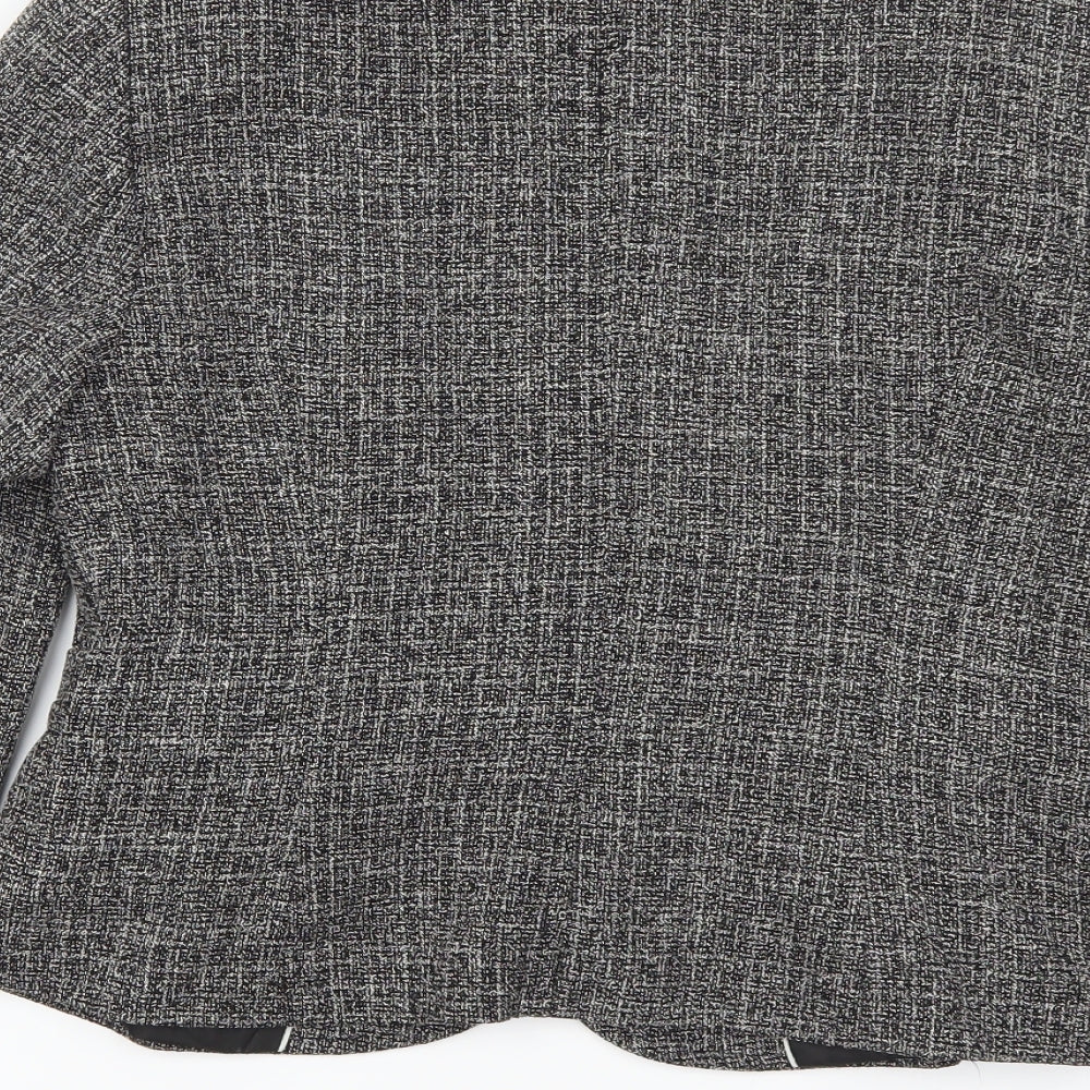 Marks and Spencer Womens Grey Jacket Suit Jacket Size 12