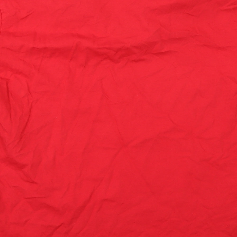 Atlas for Men Mens Red Polo Size M