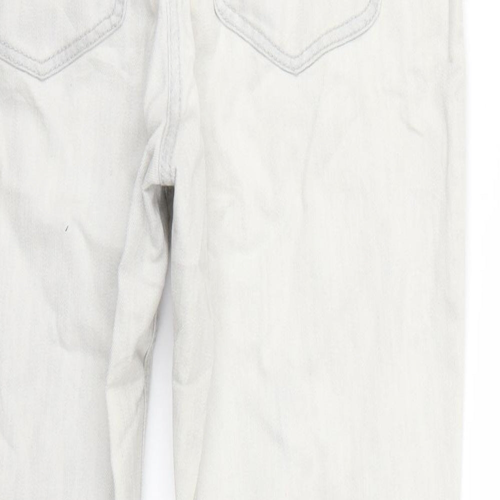 Mac Womens Grey Straight Jeans Size 30 L27 in