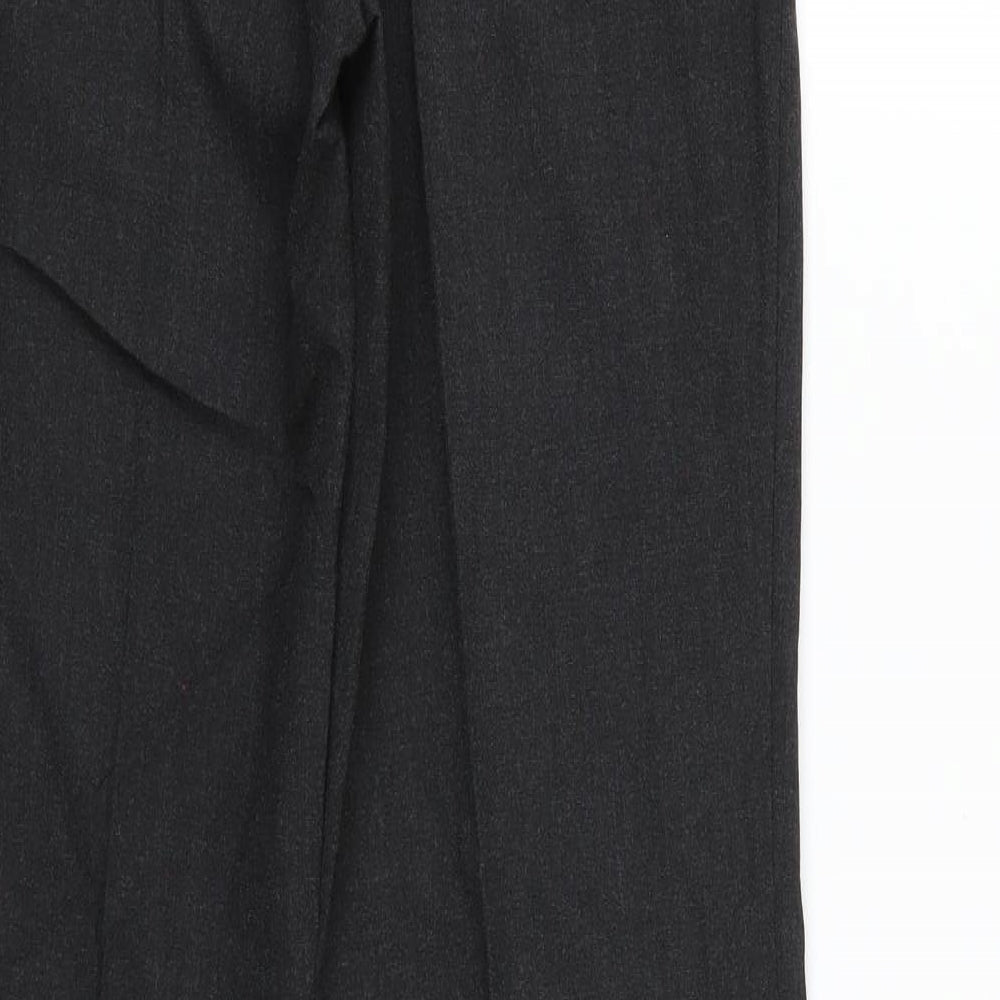 Womens UK Size 36 Zara Regular Fit Grey Trousers