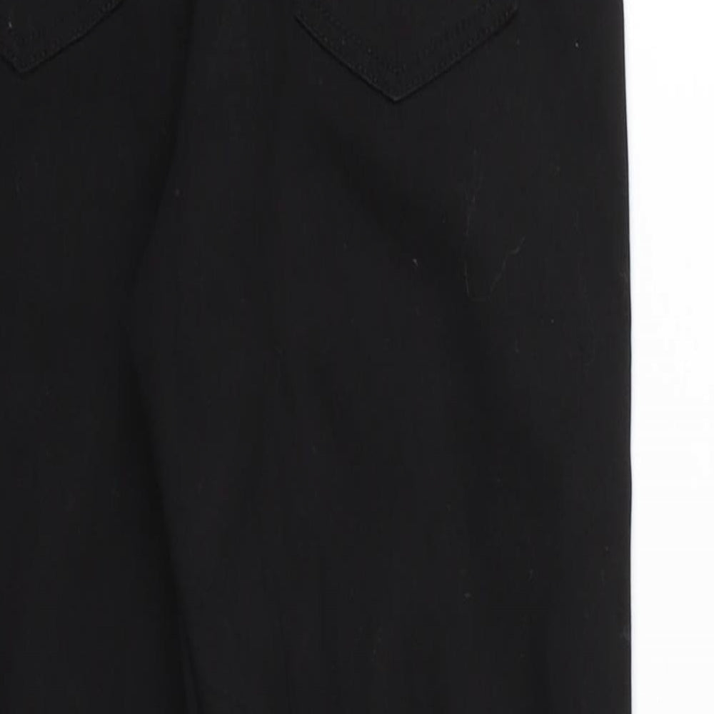 H&M Girls Black Cropped Jeans Size 11 Years