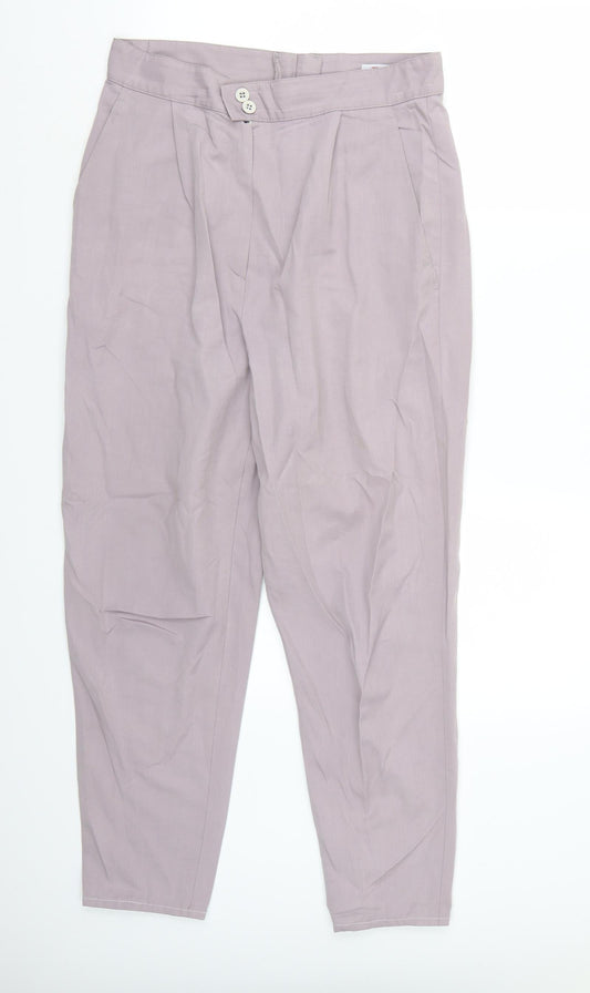 Bianca Womens Purple Trousers Size 40 L28 in