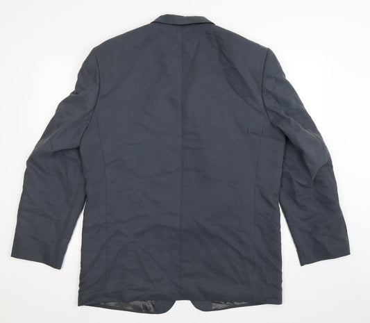 Mens UK Size 44 Tom English Regular Grey Suit Jacket