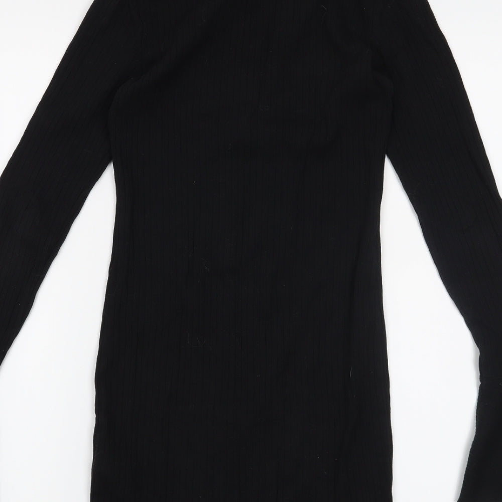 FOREVER 21 Womens Black A-Line Size S