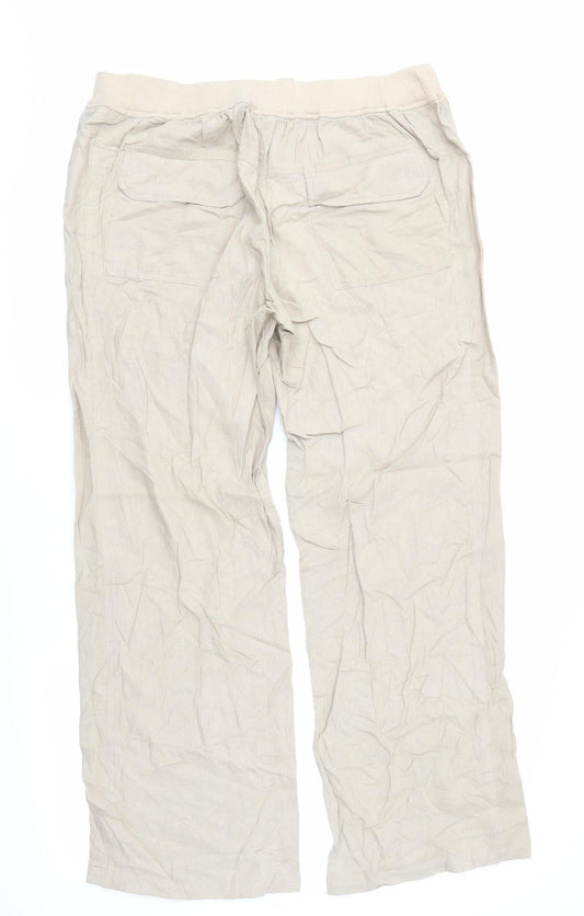 George Womens Beige Trousers L29.5 in