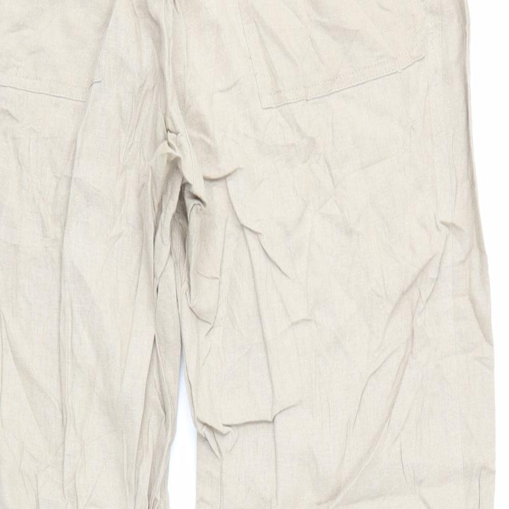 George Womens Beige Trousers L29.5 in