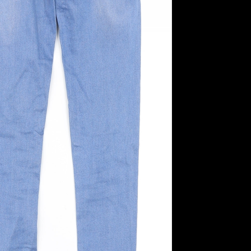 Candy Couture Womens Blue Skinny Jeans Size 28 in L28 in