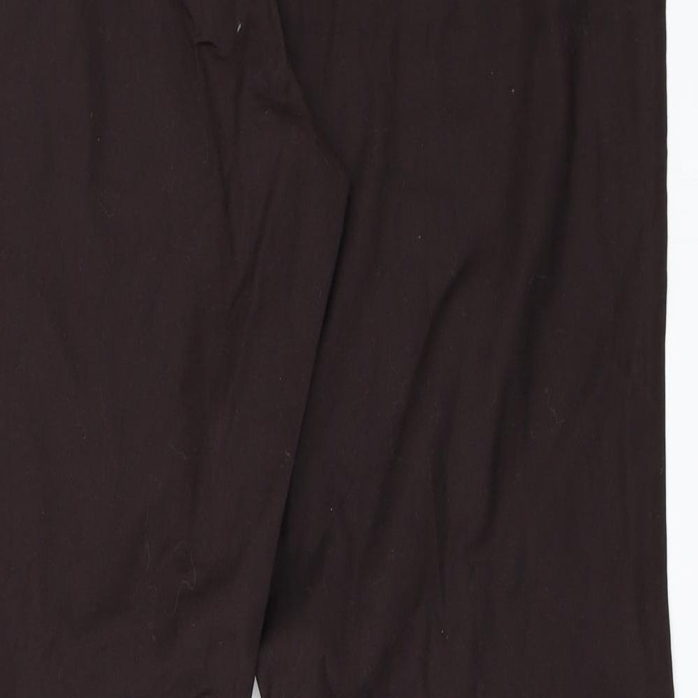 Womens UK Size 18 Preworn Regular Fit Purple Trousers