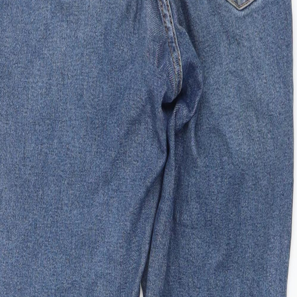 Topshop Womens Blue Skinny Jeans Size 8 L28 in