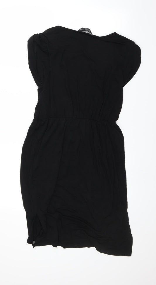 Dorothy Perkins Womens Black A-Line Size 12