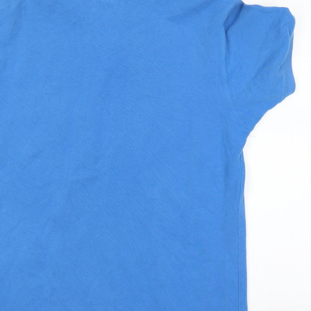 FCU Mens Blue Polo Size M
