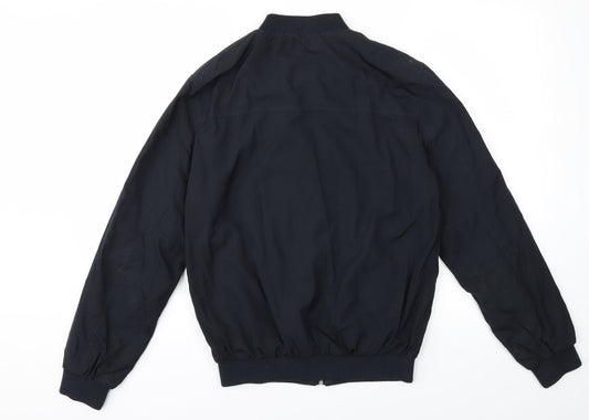 Mens UK Size S Villain Black Jacket
