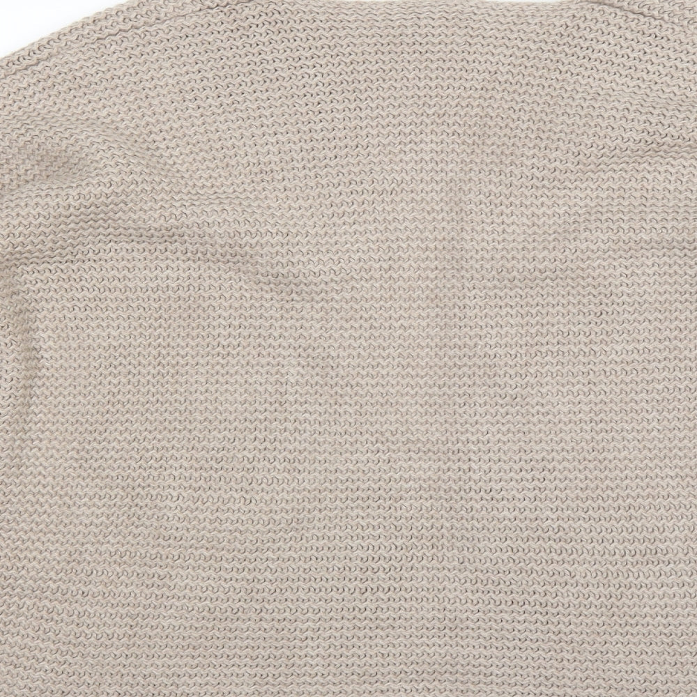 ASOS Womens Beige Cardigan Jumper Size 14
