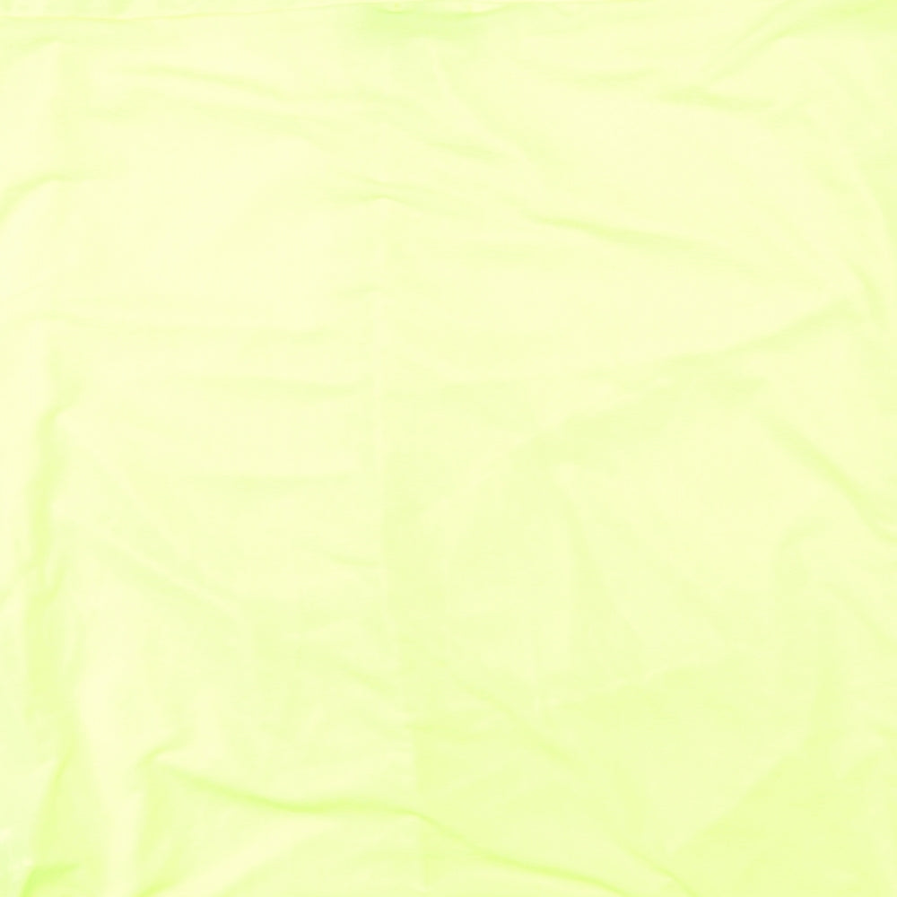 Boohoo Womens Yellow Straight & Pencil Skirt Size 26 - Neon