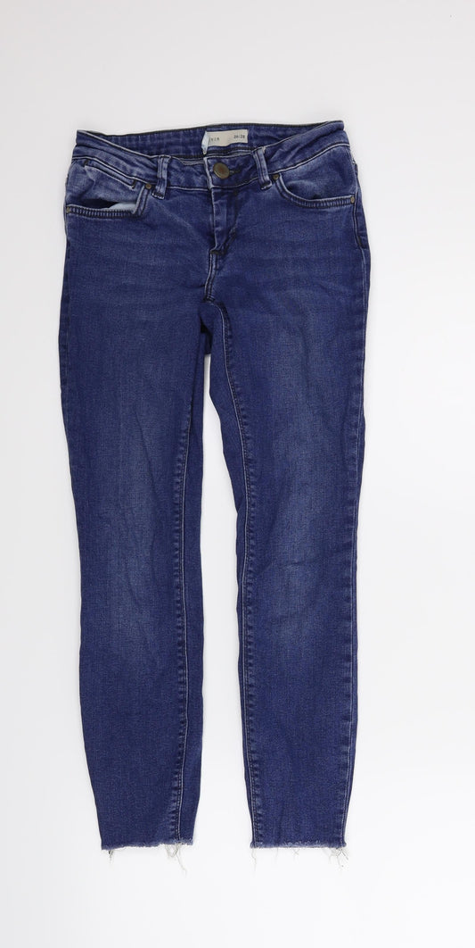 Womens UK Size 26 in ASOS Regular Fit Straight Blue Jeans