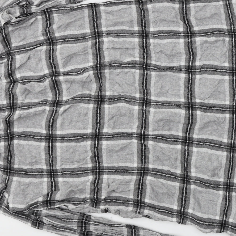 Womens UK Size 12 H&M Grey Basic Button-Up