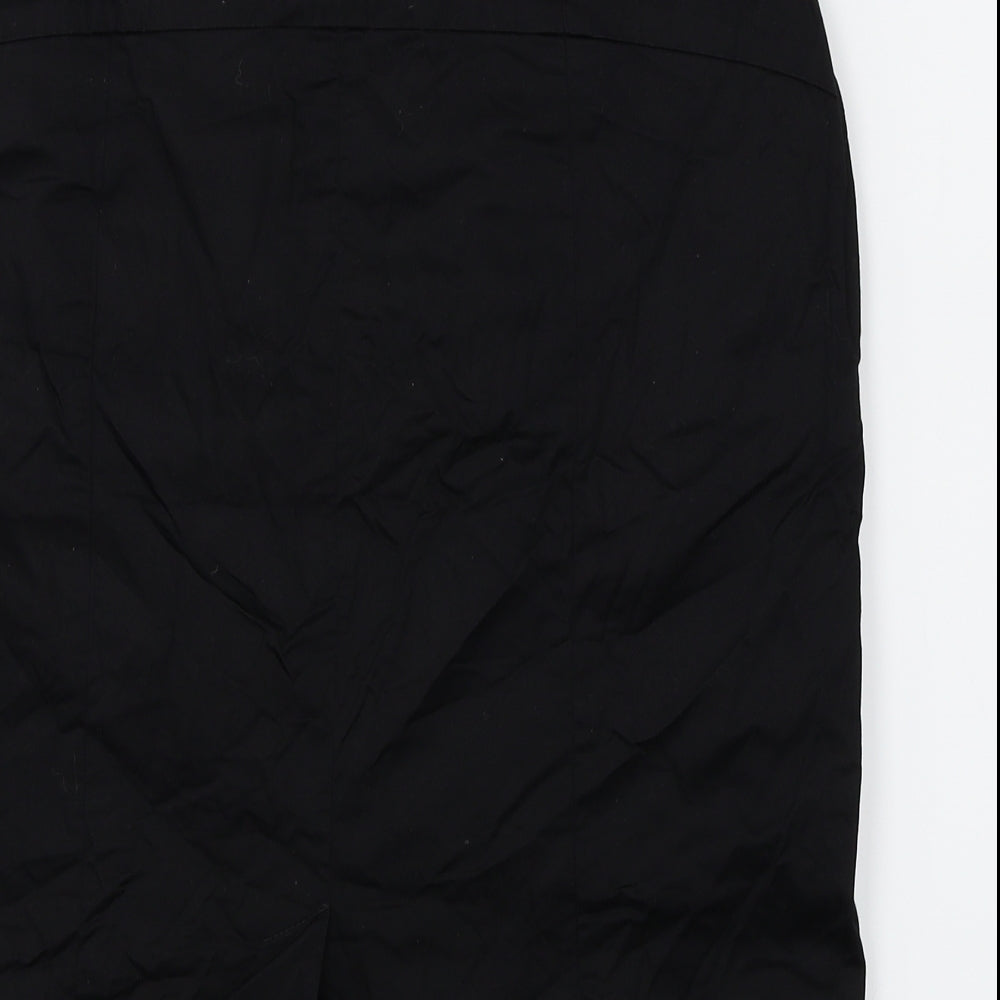 H&M  Womens Black   A-Line Skirt Size 14