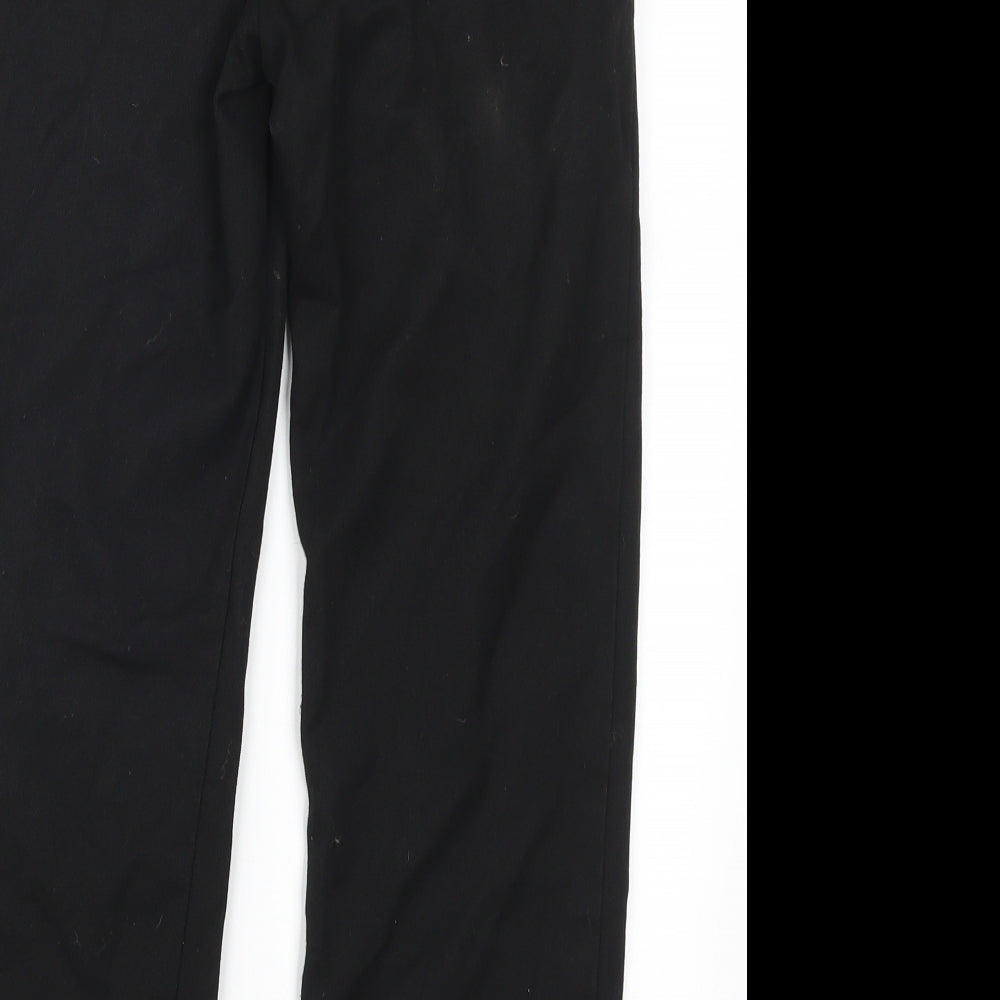F&F Boys Black Dress Pants Trousers Size 9-10 Years