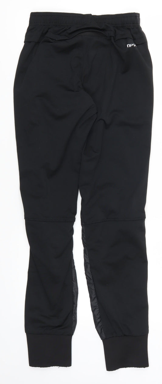 New Line Mens Black Trousers Size S L28 in
