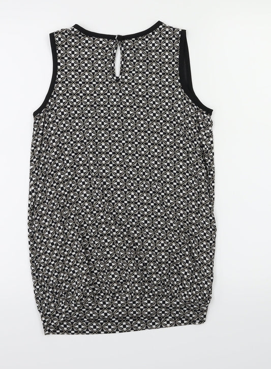 NEXT Womens Black Basic T-Shirt Size 8
