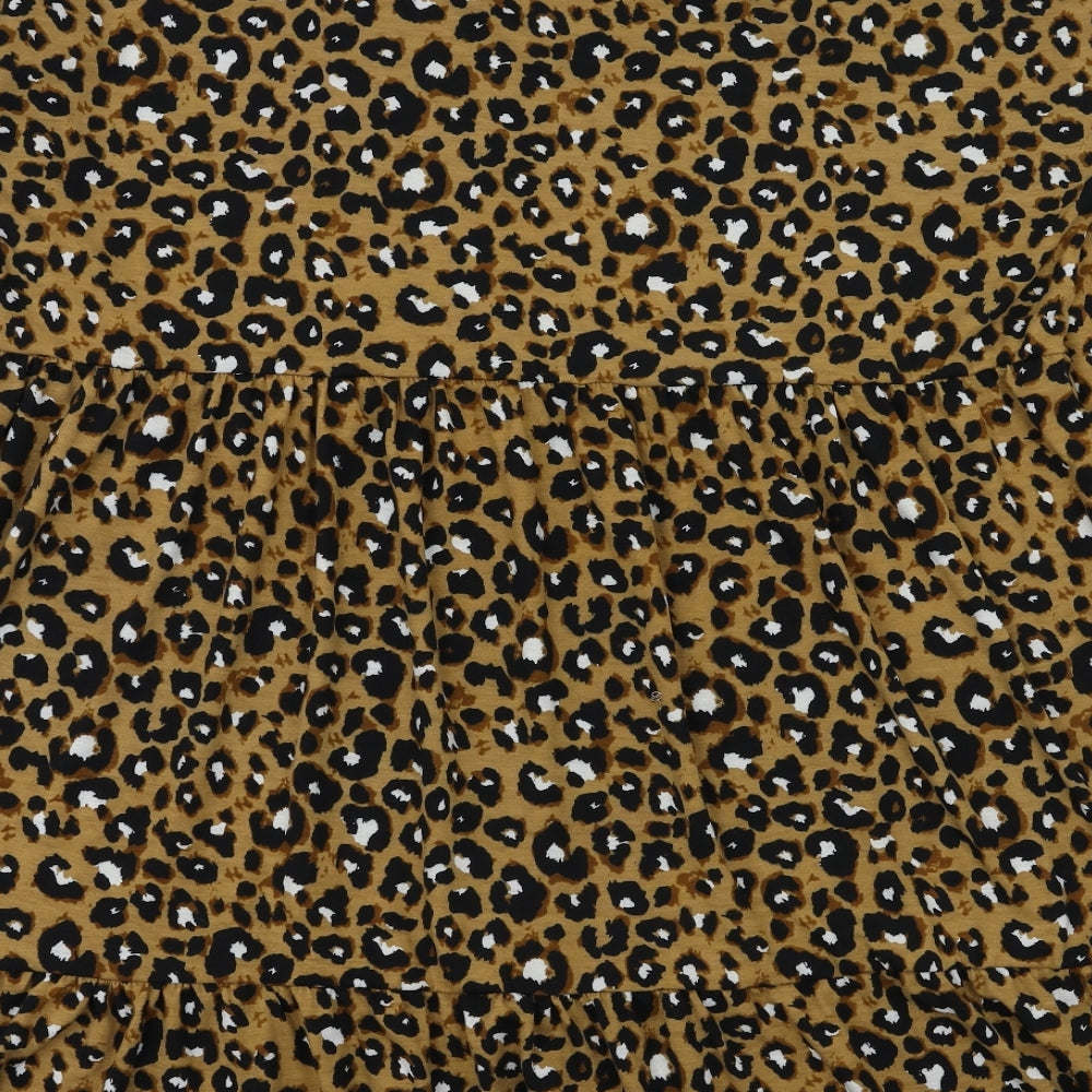 SheIn Womens Yellow Fit & Flare