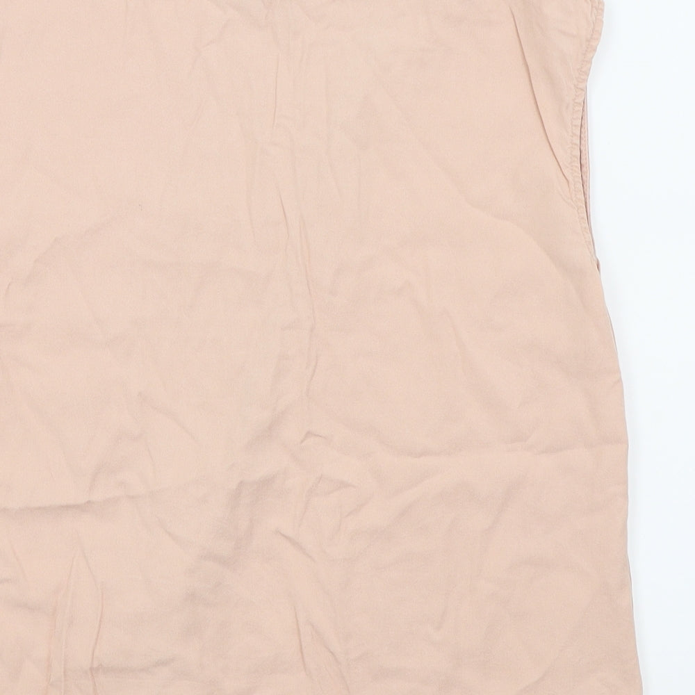 Womens UK Size 12 NEXT Pink Basic T-Shirt